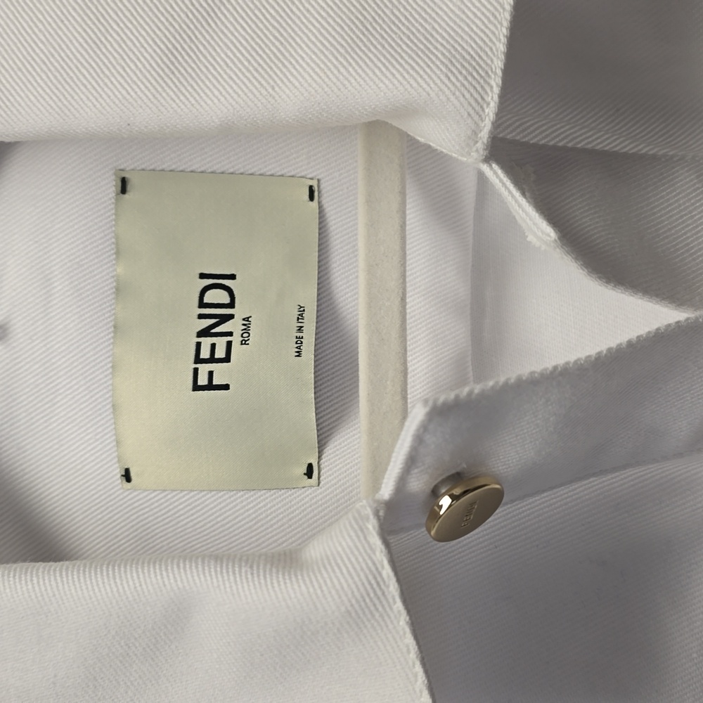 Fendi Denim Vest - Picture 2 of 6